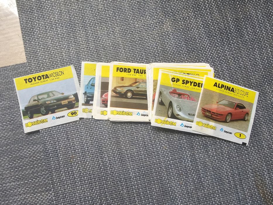 Повні колекції вкладишів turbo, bombibom і інші, також багато інших