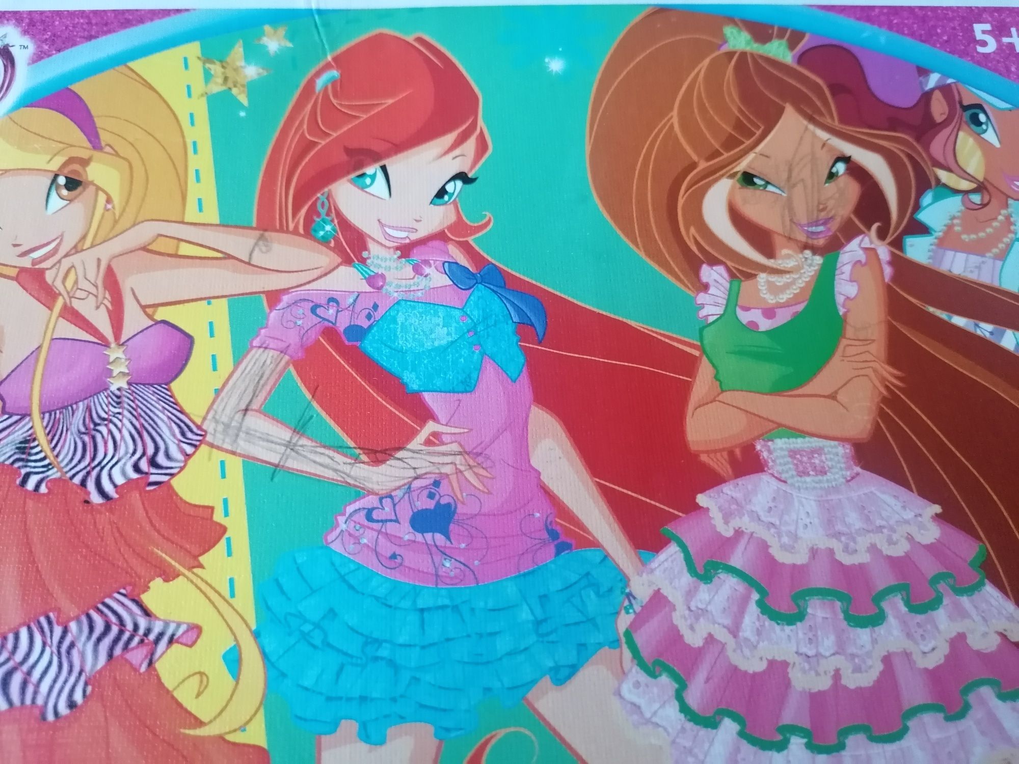 Puzzle Trefl, Winx, 100, wiek 5+