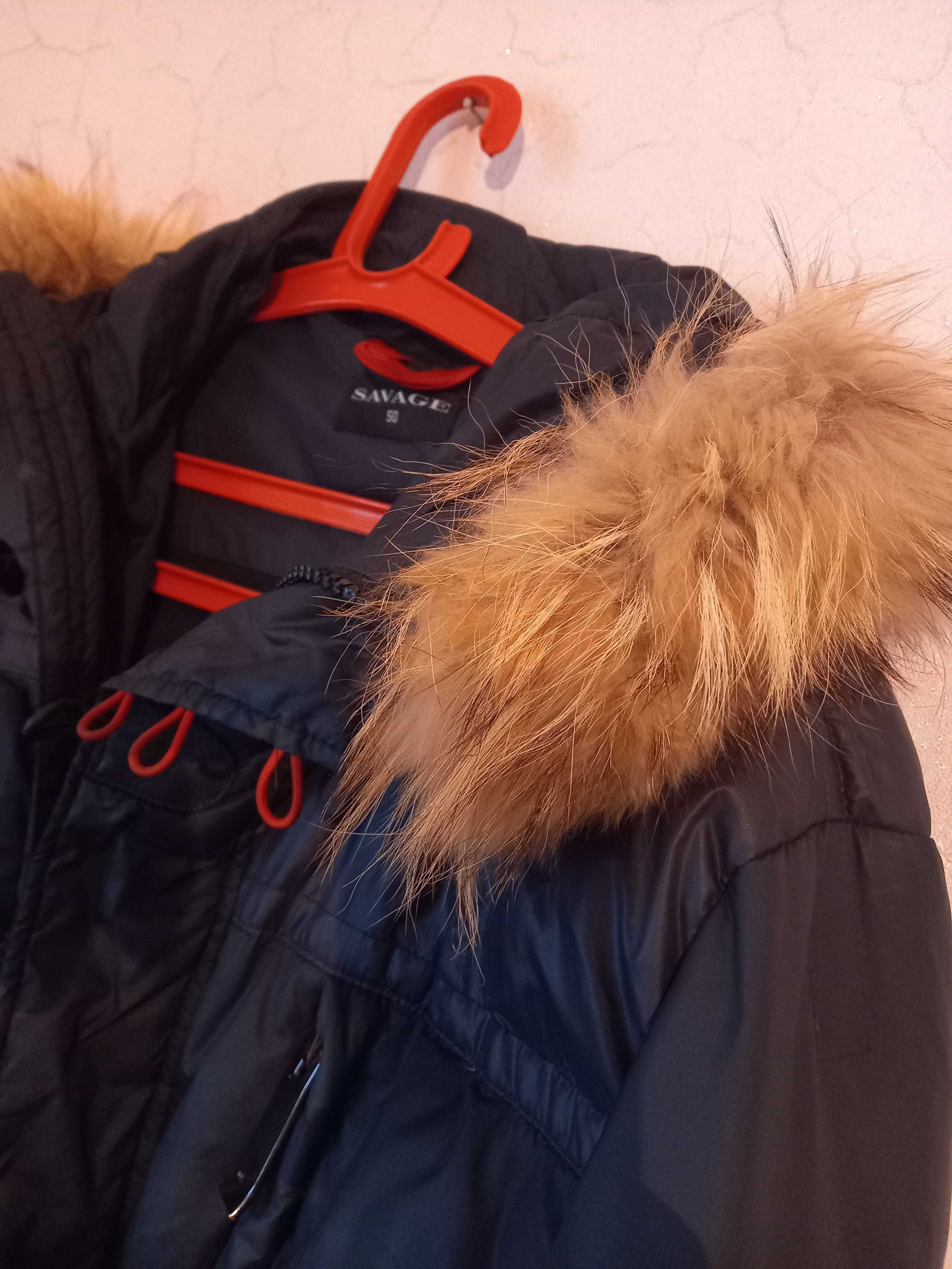 зимняя куртка мужская Savage 50р. пуховик