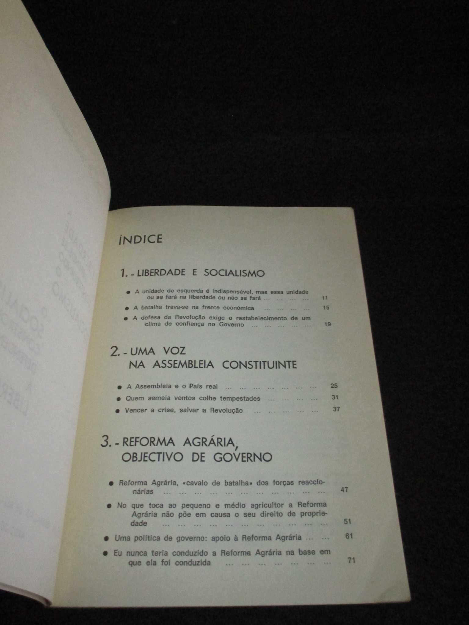 Livro A Liberdade Defende-se construindo o Socialismo Lopes Cardoso