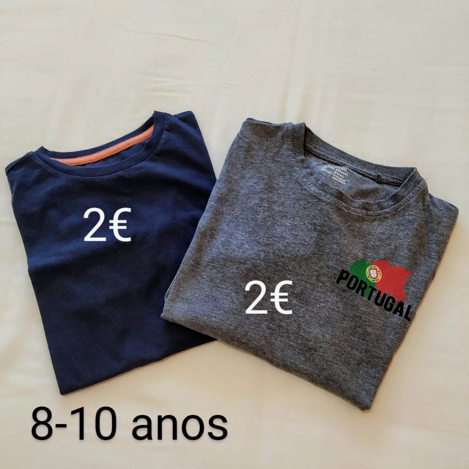 T-shirts de menino dos 3 aos 10 anos