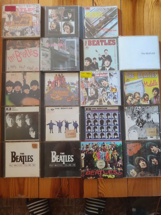 Sprzedam płyty w bardzo dobrym stanie the beatles, robbie williams i i