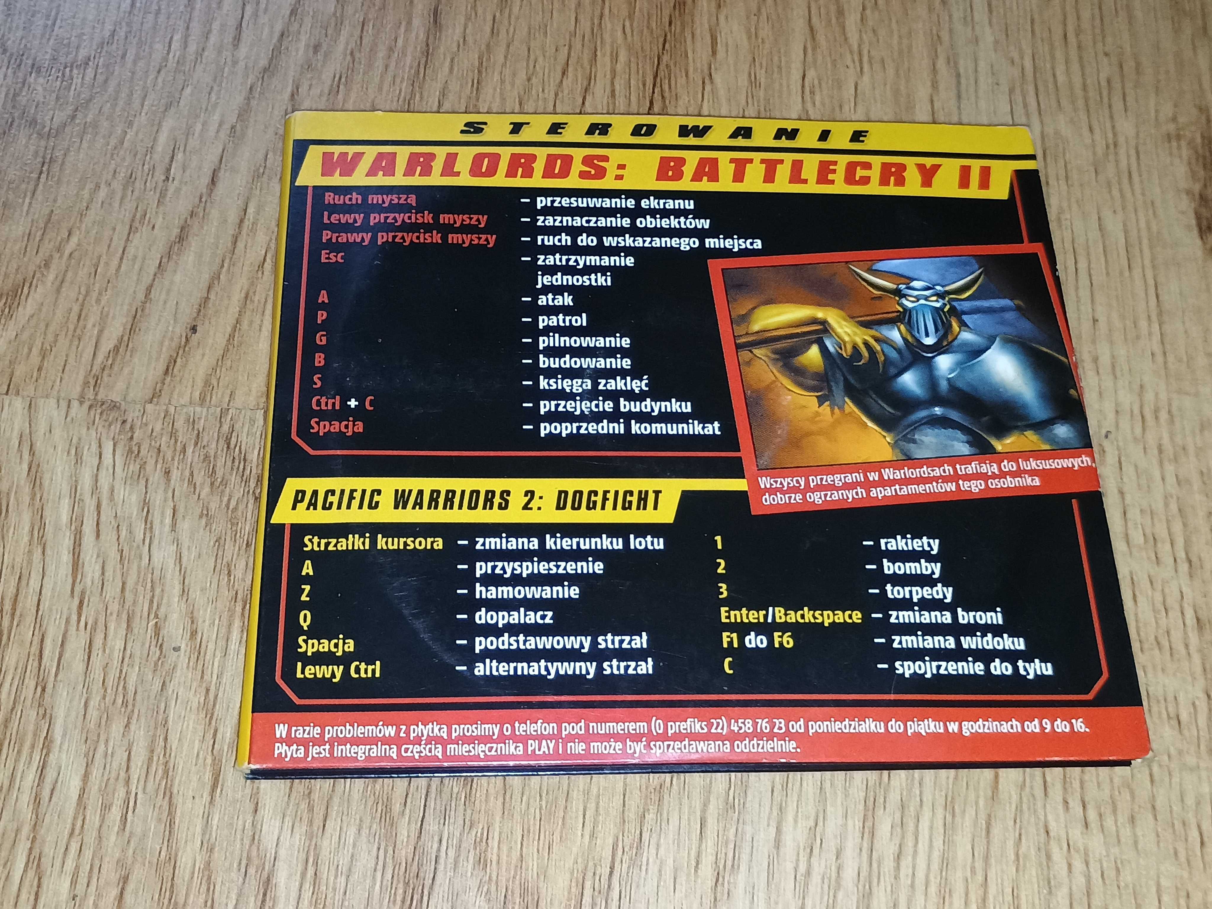 3xCD z grami Warlords Battlecry II, New York Race, K-Hawk