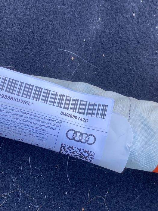 Штори шторки audi a5 s5 b9 f5 8w usa sportback airbag бокові подушки