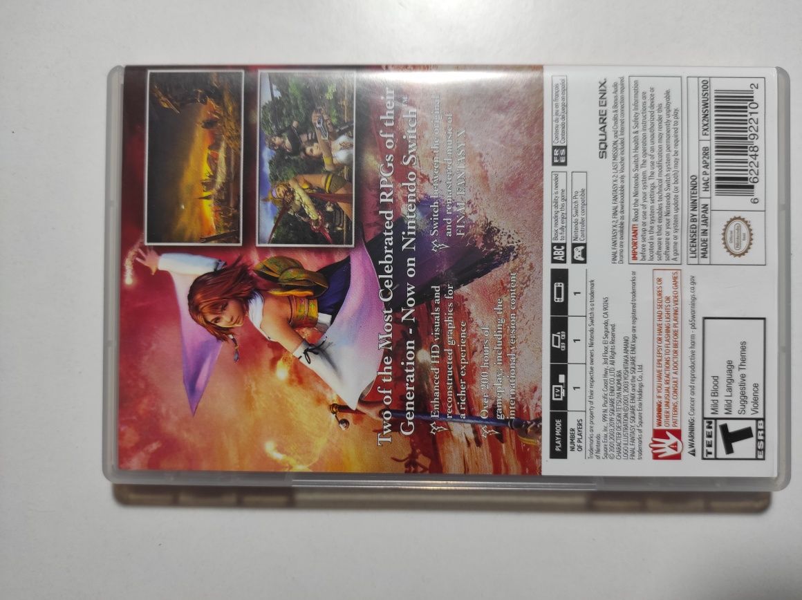 Final Fantasy X/X-2 para Nintendo Switch