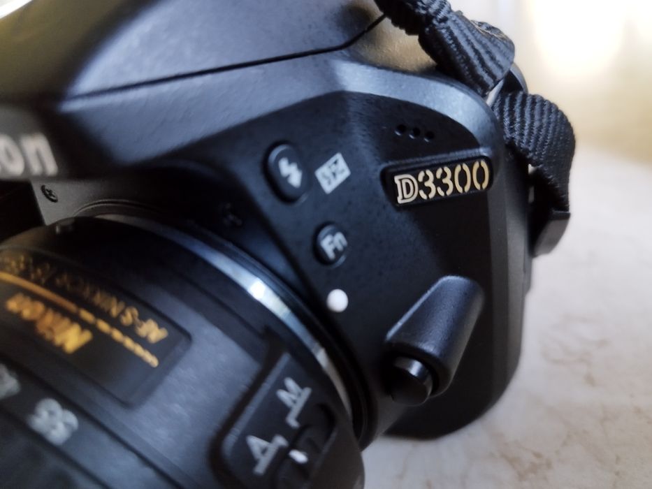 Aparat Nikon D3300 + 18-55mm jak nowy