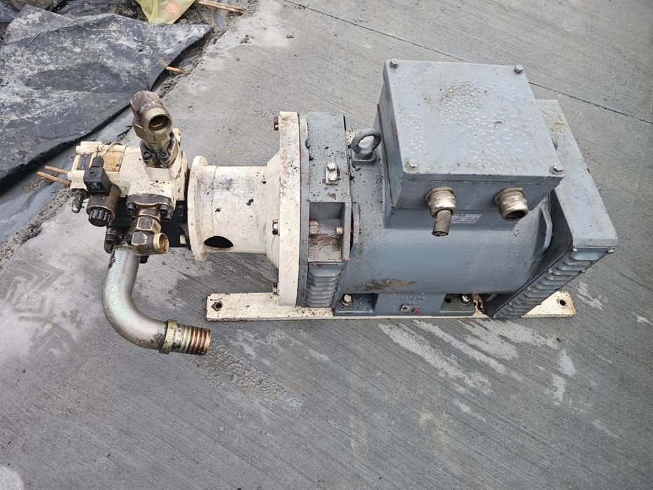 Silnik elektryczny ALMO 30kW + pompa wysokocisnieniowa VELJAN VT6C