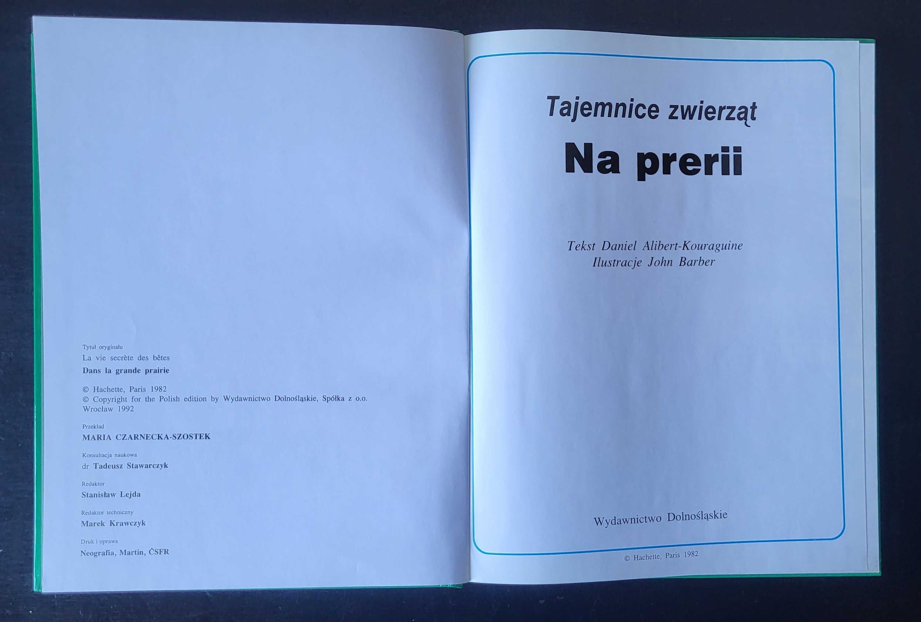Tajemnice Zwierząt - Na Prerii