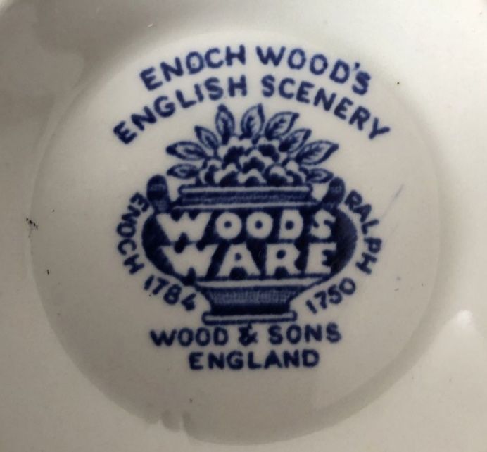 Zestaw porcelany do herbaty Enoch&Wood 8 na osób