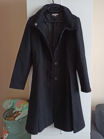 Nowy płaszcz damski czarny jesienny