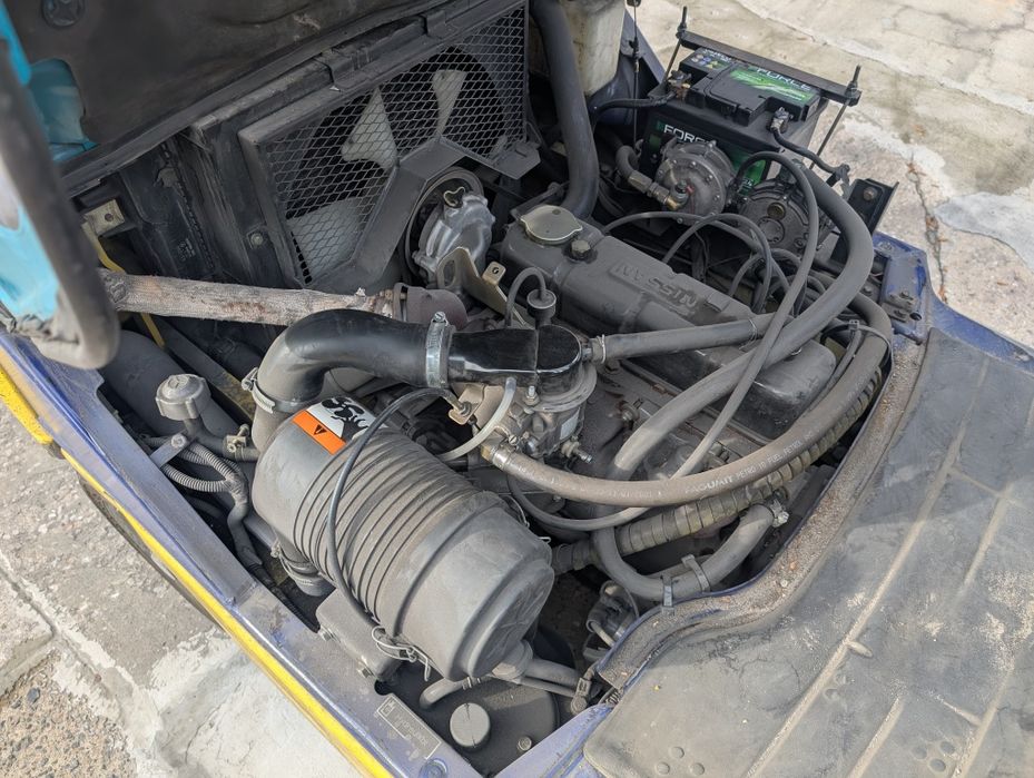 Wózek widłowy Komatsu 1,5t. 2004r gaz cenna brutto