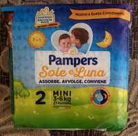 Памперсы Pampers 2 (3-6 кг). Підгузки Італія