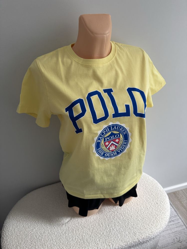 Nowa oryginalna koszulka Polo Ralph Lauren zolta L 40 outlet