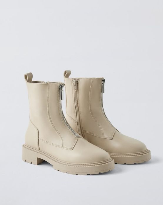 Нові черевики боти челсі взуття zara 37 24 см 38 розмір 24,3 см