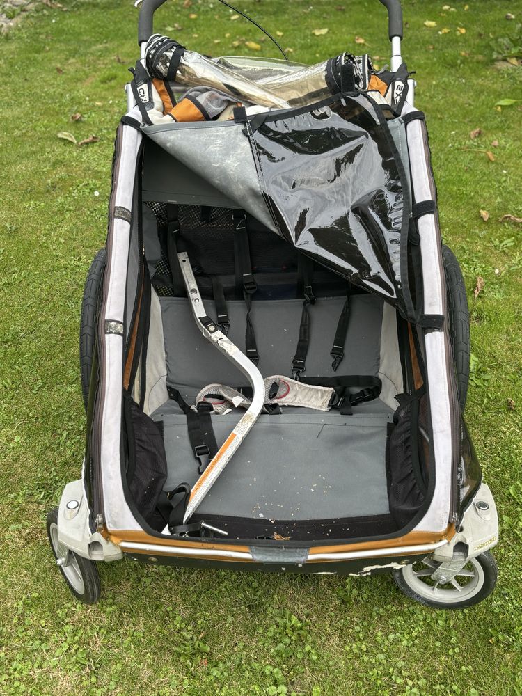 Przyczepka rowerowa Thule Chariot CX1 – dwuosobowa