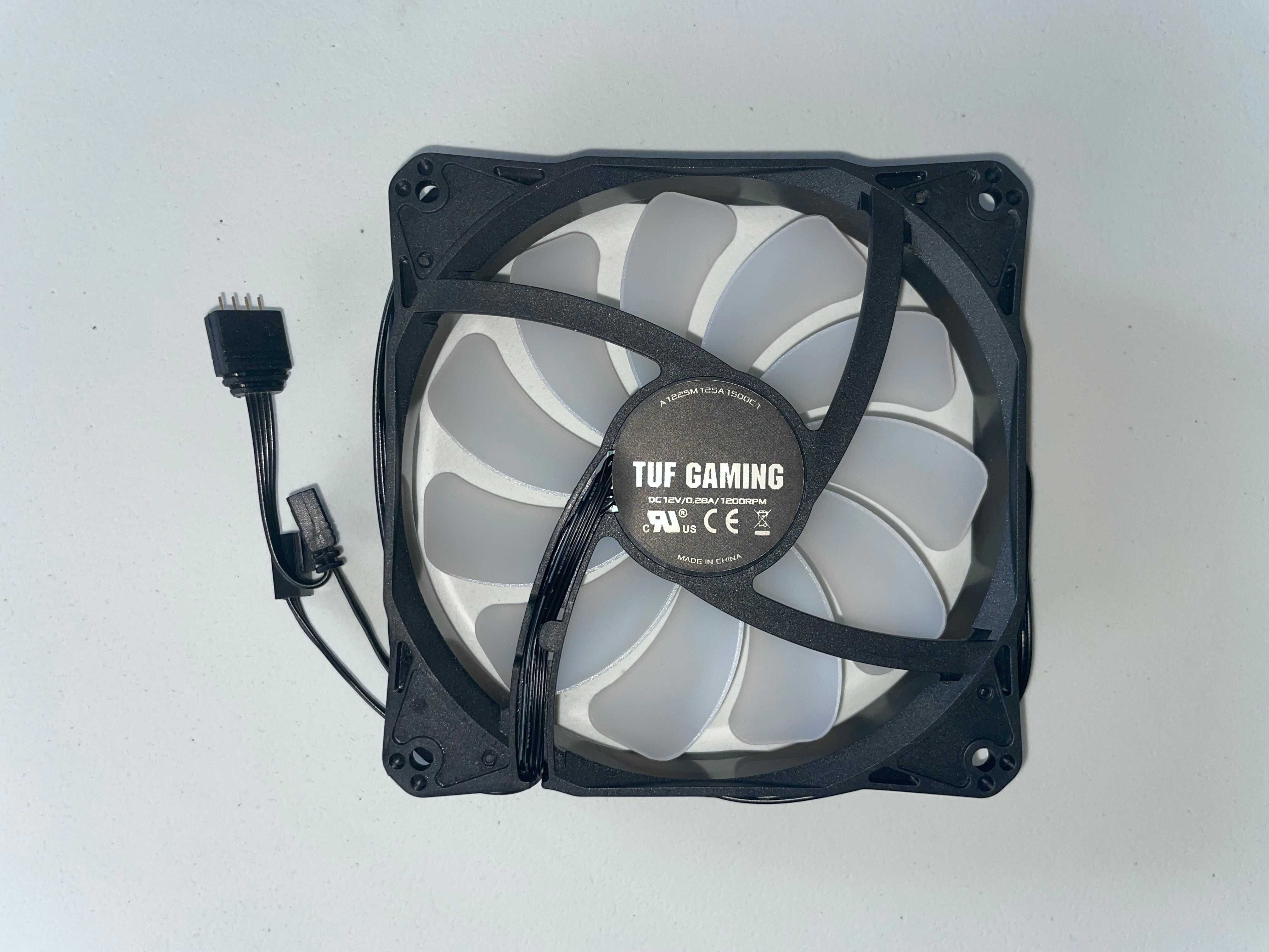 Набір (3шт) корпусних вентиляторів з корпусу Asus Gaming TUF RGB