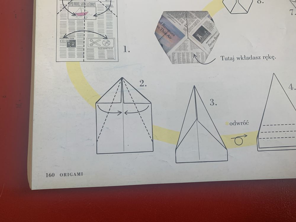 Ksiazka Origami + 24 papiery do składania