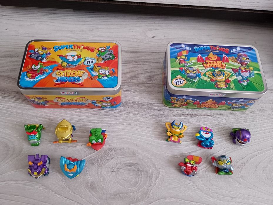 Zestaw 2 x puszka super things zings zestaw