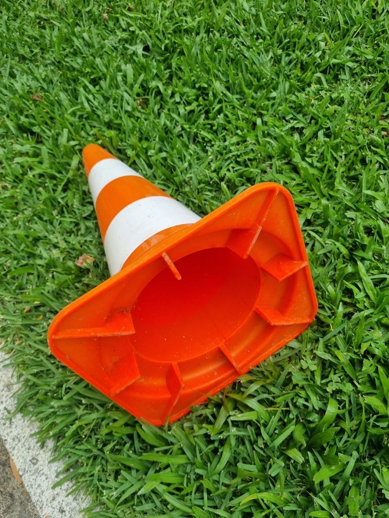 Cone sinalização obras ou trânsito