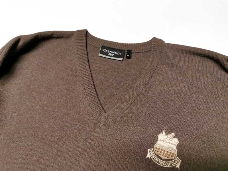 Sweterek sweter męski wełniany GLENMUIR r. XL