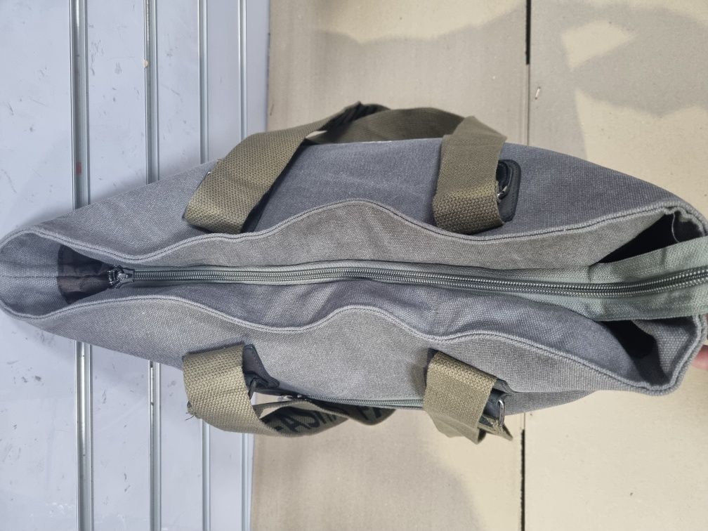 Szara torebka damska shopper