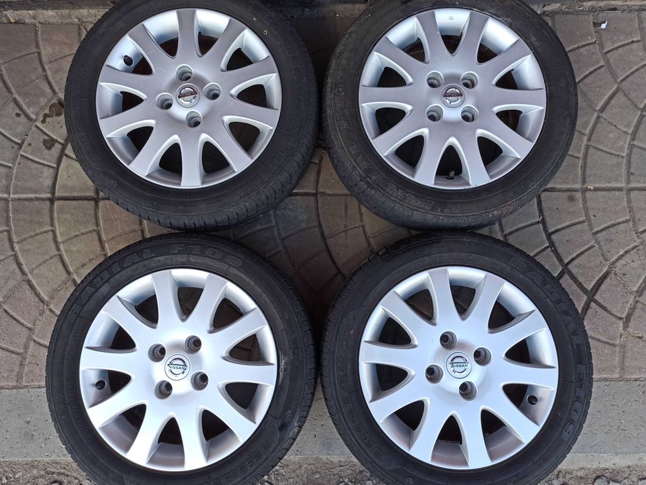 ALUFELGI 16 *4x114,3 *Opony Lato 195/55/16 *Nissan Honda Kia Suzuki