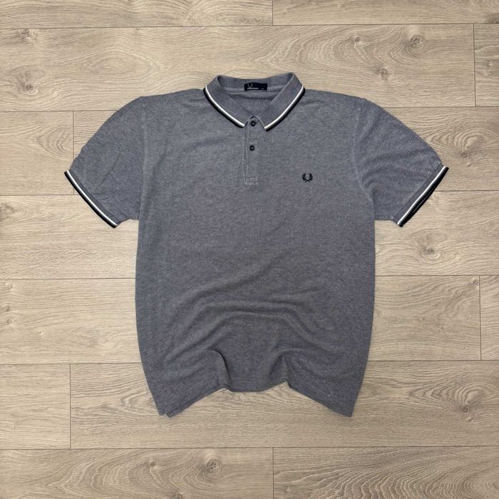 Люксова Якісна Футболка поло Фред Перрі Fred Perry Cotton, розмір XXL