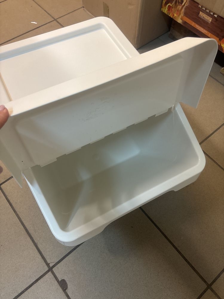 Pojemniki Ikea sortera 37 l