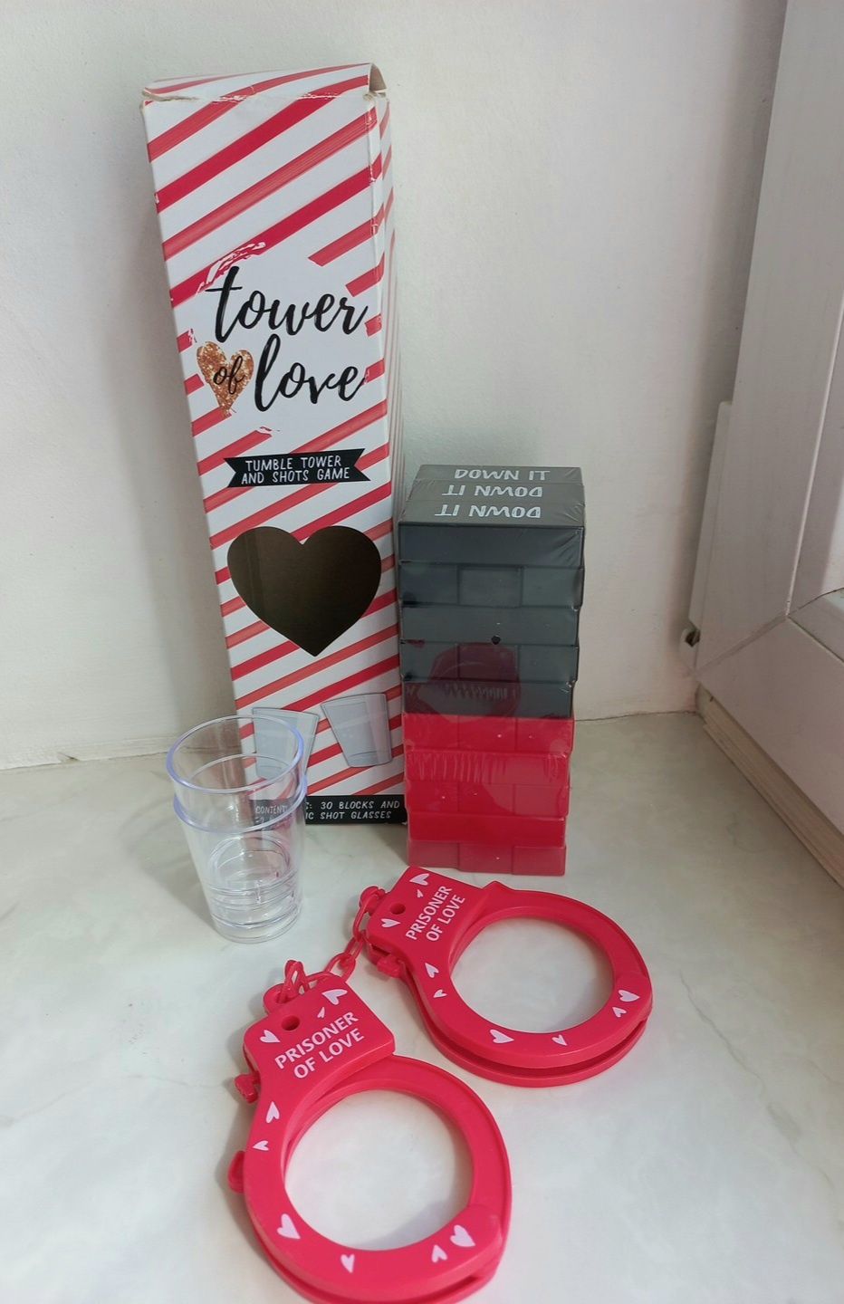Игра 18+ Tower of Love Shot Game и аксессуары.