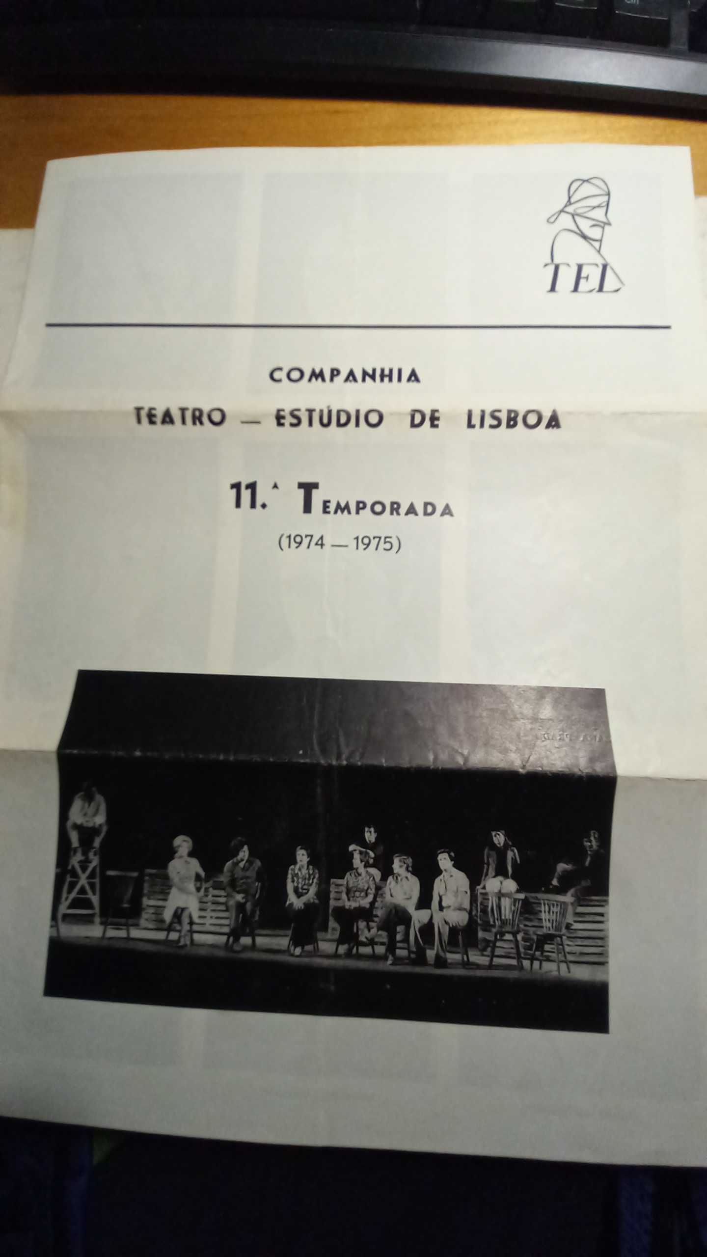 Folhetos de teatro anos 70/80 II+folh. Manhã Submersa