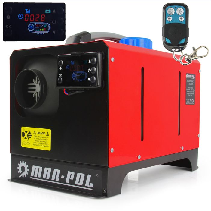 Автономный дизельный обогреватель MAR-POL 8кВт (M80950) 12V 220V