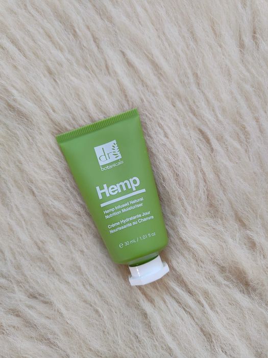 Dr botanicals Hemp natural moisturiser Krem do twarzy na dzien Konopie