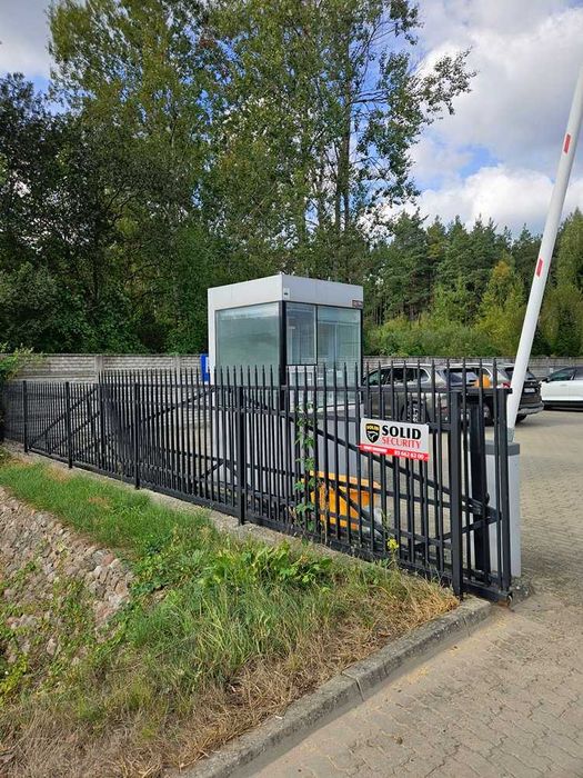 Stróżówka, kontener biurowy