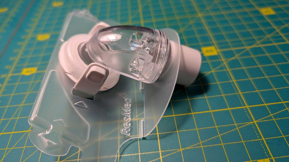 Оригинальная коленка на сипап маску Resmed AirFit F20 cpap храп