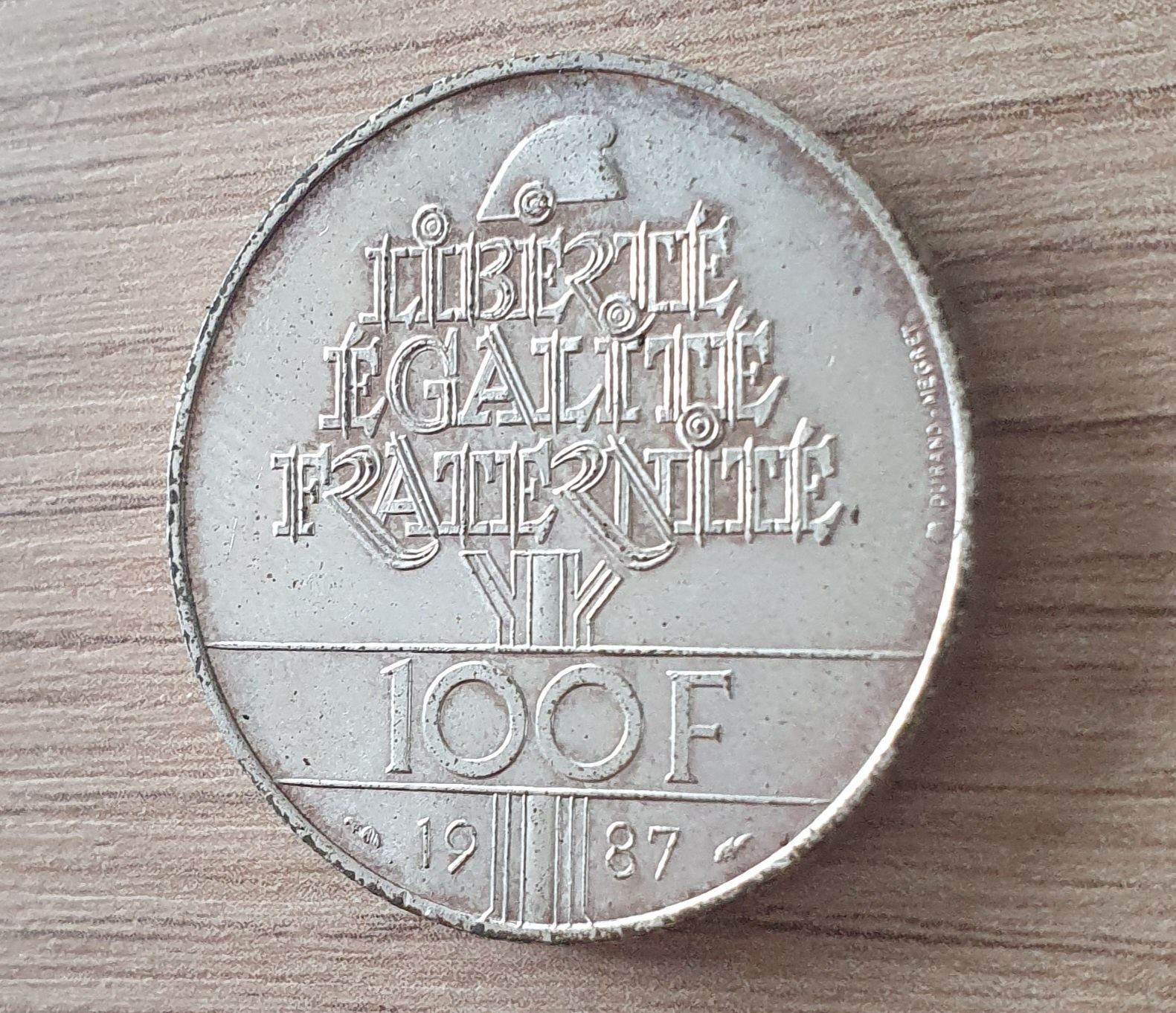 Продається монета Франція 100 Франків 1987р.