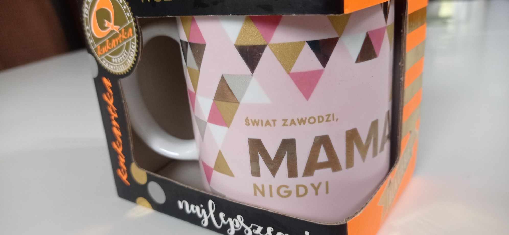 Kubek kukartka prezent dla mamy
