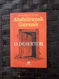 O Desertor, de Abdulrazak Gurnah. Novo. Prémio Nobel.