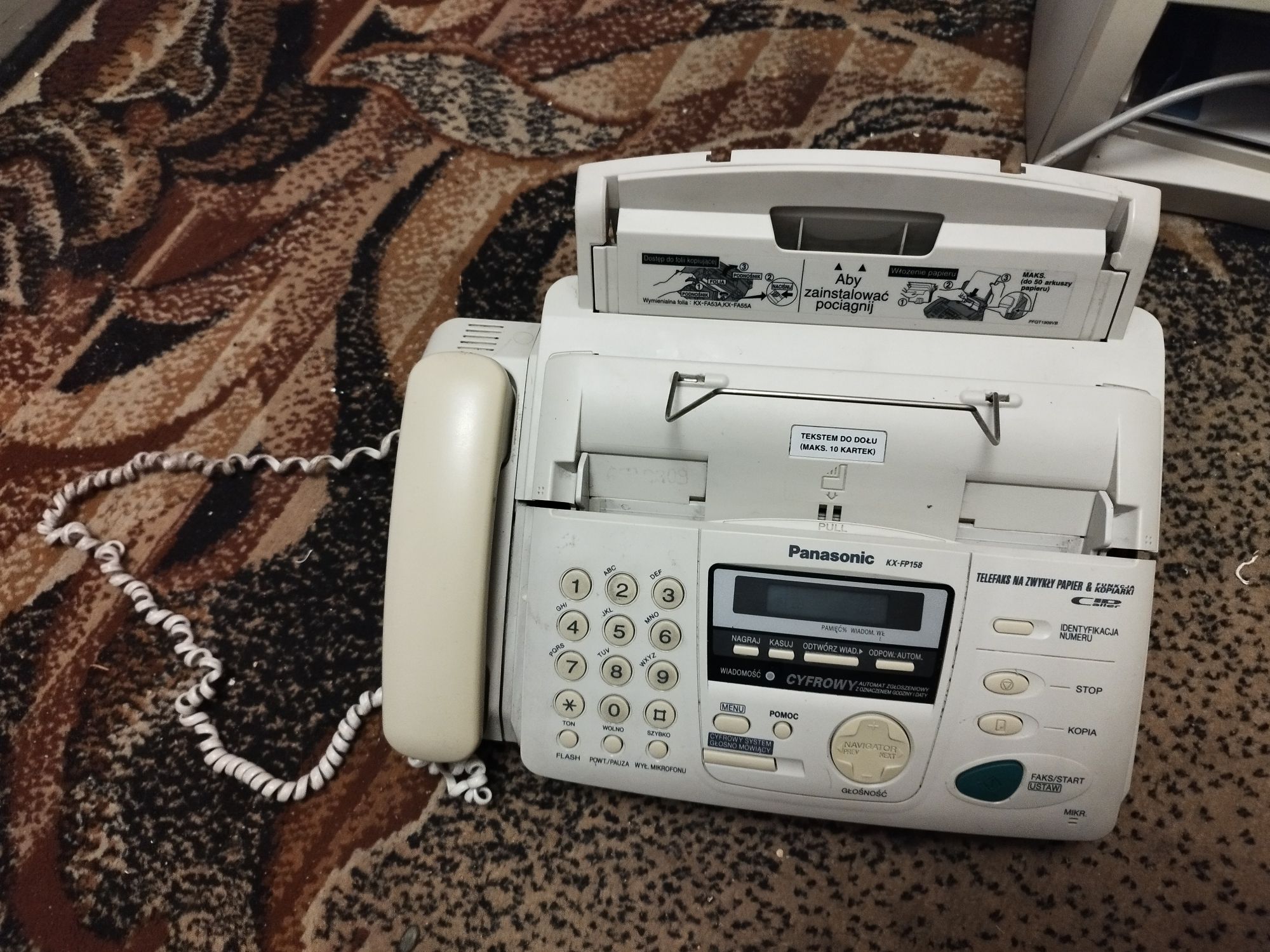 Panasonic tefaks KX