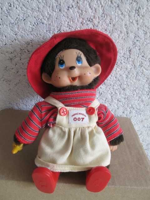 małpka monchhichi w ubranku  japońska - gratis wysyłka