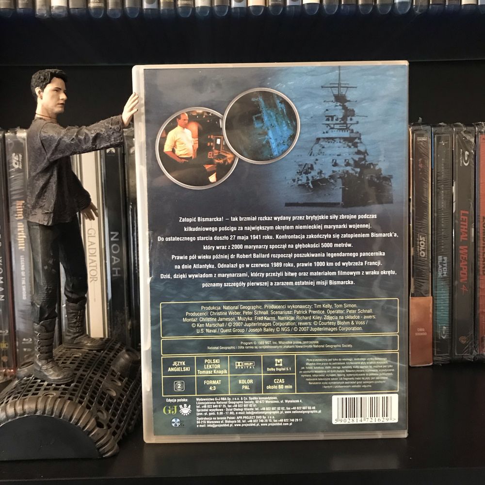 DVD: National Geographic - Okręt wojenny: Bismarck (2007)