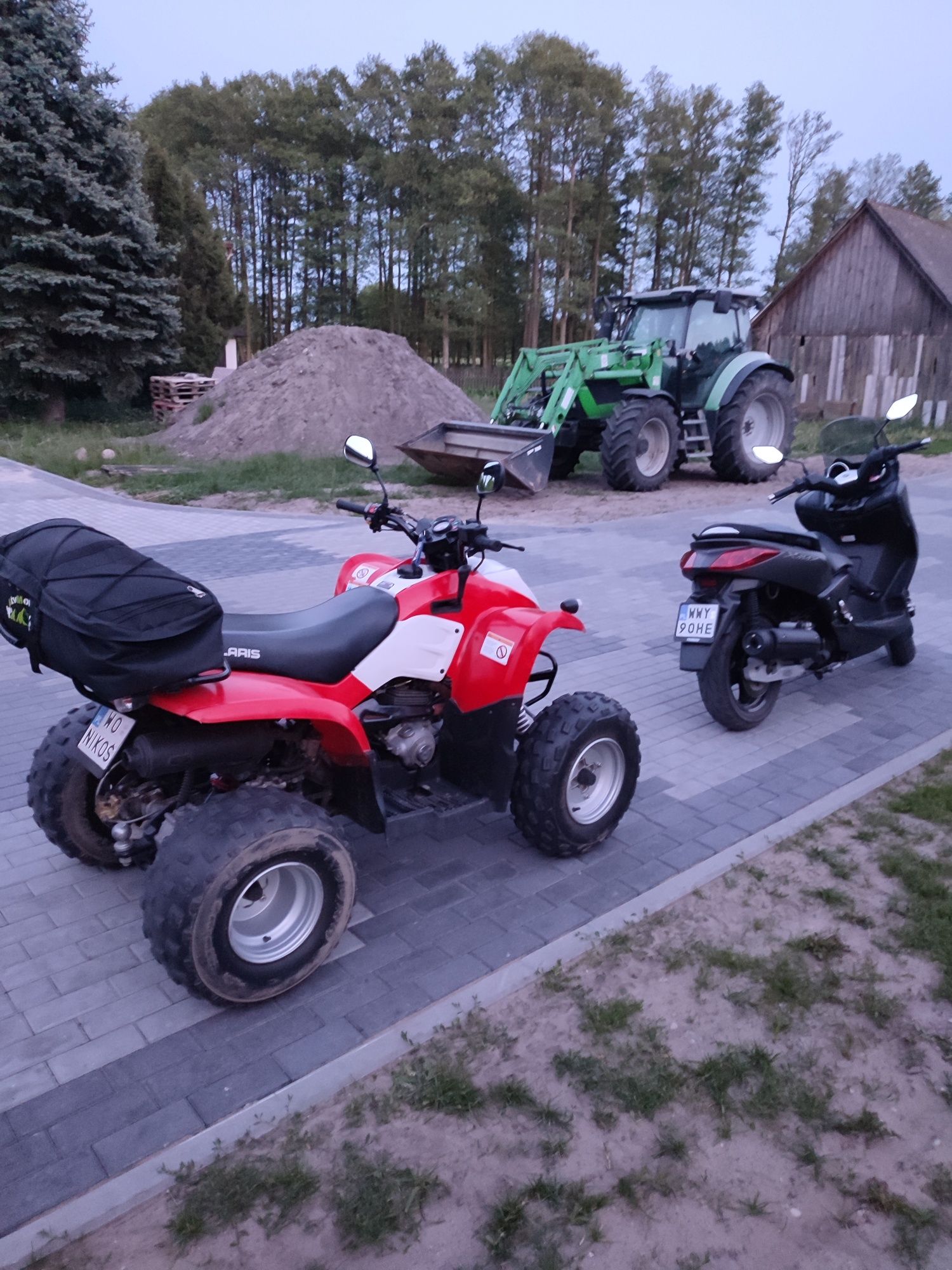 Dla dzieci Polaris pheonix 200 stan idealny drugi quad dokładam do zak