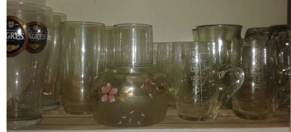 Conjuntos de copos antigos
