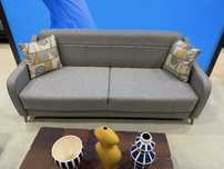 NOWA VOX Sofa 2 osobowa piekna 140 dluga unikalna szara