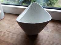 Ceramiczny wazon+paterka Gołajewska Pruszków