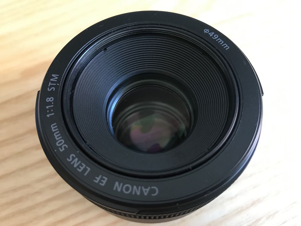 Canon 50mm f/1.8 STM 50мм объектив