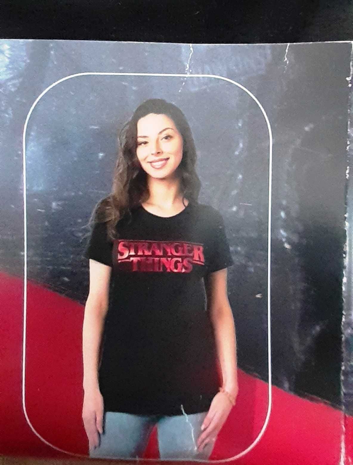 T-shirt damski Stranger Things bawełniany