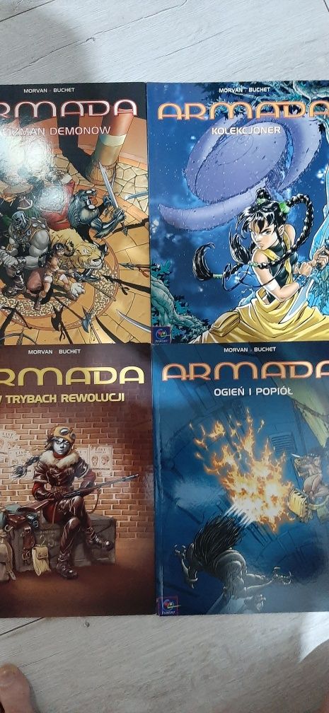 Armada 4 sztuki Komiksy