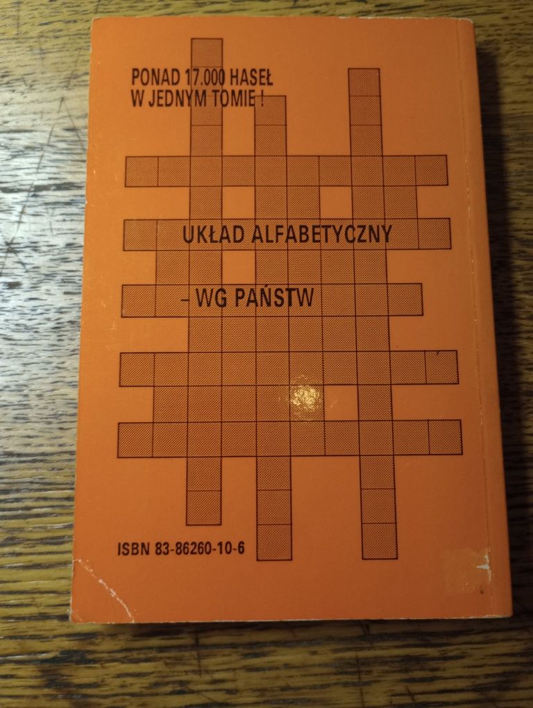 Leksykon haseł do krzyżówek - geografia