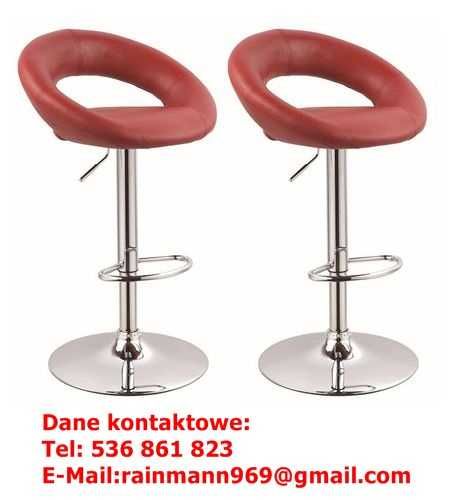 2 nowoczesne, luksusowe, super wygodne stołki barowe obrotowe SB026