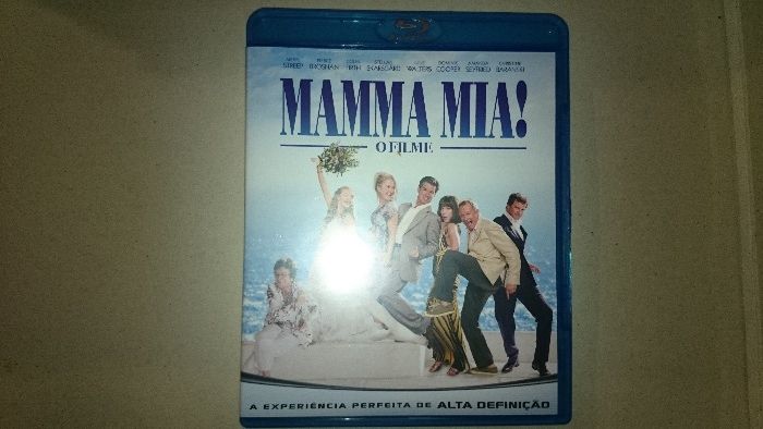 Filme Mamma Mia em blue Ray